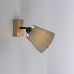 11581-79 GREEN MICHEL LAMPA SUFITOWA/ KINKIET DREWNO