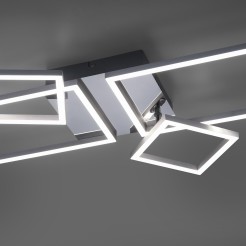 14030-55 IVEN LAMPA SUFITOWA STALOWY