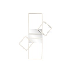 14030-55 IVEN LAMPA SUFITOWA STALOWY