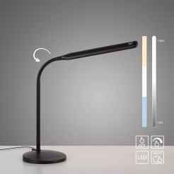 11030-18 ELLY LAMPA STOŁOWA CZARNY