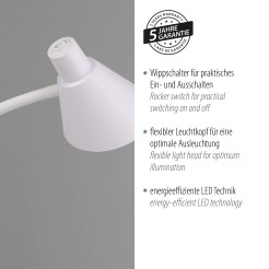 11249-16 PIXIE LAMPA PODŁOGOWA BIAŁY