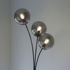 11391-79 GREEN WIDOW LAMPA PODŁOGOWA CZARNY/DREWNO
