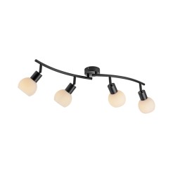 12154-18 LOKI LAMPA SUFITOWA CZARNY