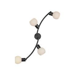 12154-18 LOKI LAMPA SUFITOWA CZARNY
