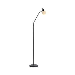 12157-18 LOKI LAMPA PODŁOGOWA CZARNY