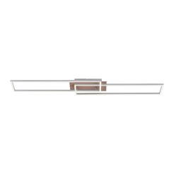 14019-78 IVEN LAMPA SUFITOWA ALUMINIUM/DREWNO