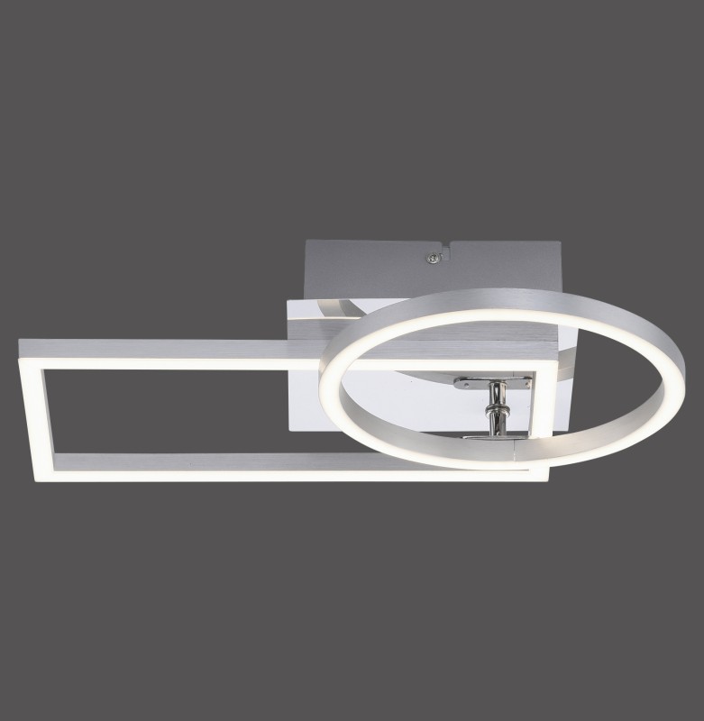 14031-55 IVEN LAMPA SUFITOWA STALOWY