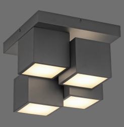 14114-18 TETRIS LAMPA SUFITOWA CZARNY