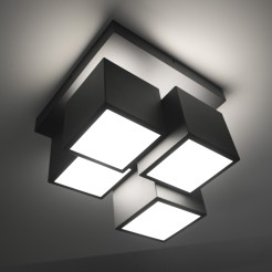 14114-18 TETRIS LAMPA SUFITOWA CZARNY