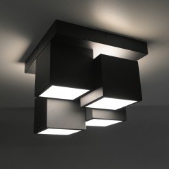 14114-18 TETRIS LAMPA SUFITOWA CZARNY