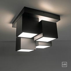 14114-18 TETRIS LAMPA SUFITOWA CZARNY