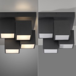 14114-18 TETRIS LAMPA SUFITOWA CZARNY