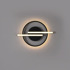 14130-18 KORSA LAMPA SUFITOWA CZARNY