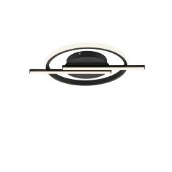 14130-18 KORSA LAMPA SUFITOWA CZARNY