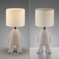 14191-39 TED LAMPA STOŁOWA BEŻOWY