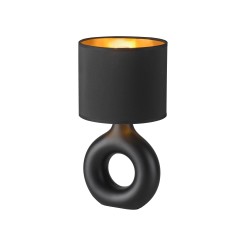 14193-18 CARARA LAMPA STOŁOWA CZARNY/ZŁOTY