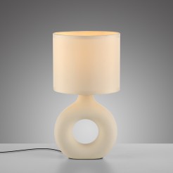 14193-39 CARARA LAMPA STOŁOWA BEŻOWY