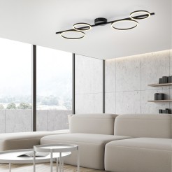 14211-18 MINI RITUS LAMPA SUFITOWA CZARNY