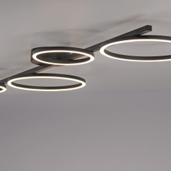 14211-18 MINI RITUS LAMPA SUFITOWA CZARNY