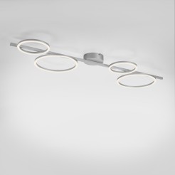 14211-21 MINI RITUS LAMPA SUFITOWA SREBRNY