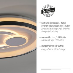 14334-16 MINELLI LAMPA SUFITOWA BIAŁY