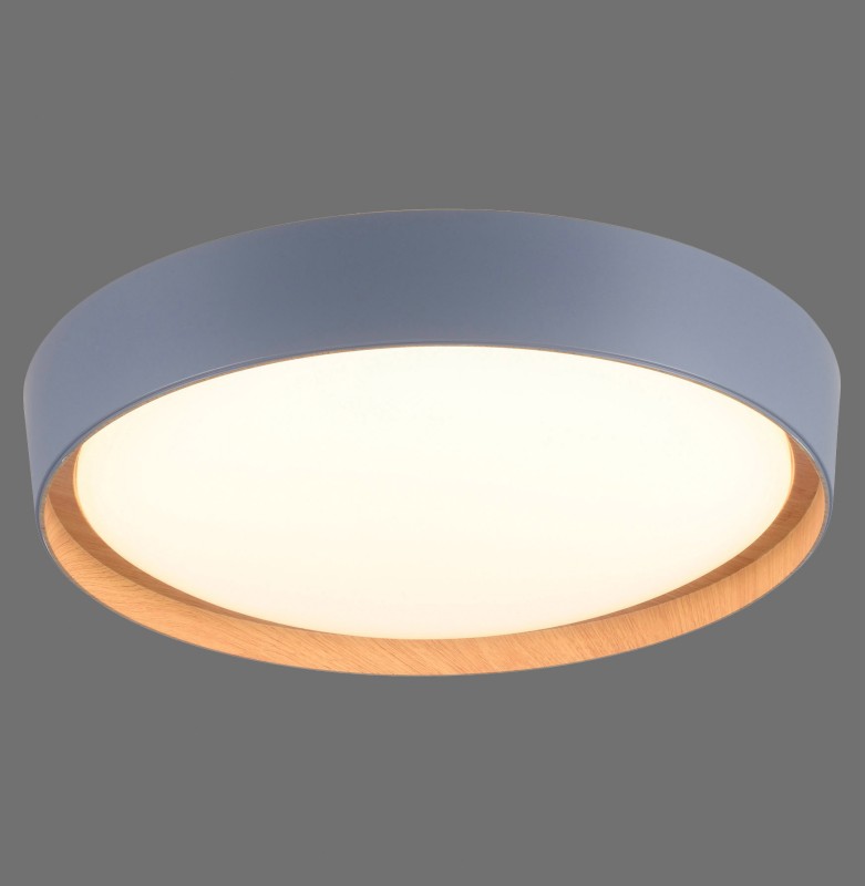 14347-15 EMILIA LAMPA SUFITOWA SZARY