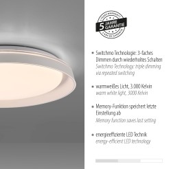 14368-16 SATI LAMPA SUFITOWA BIAŁY