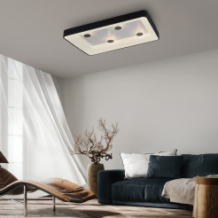 14385-18 VERTIGO LAMPA SUFITOWA CZARNY