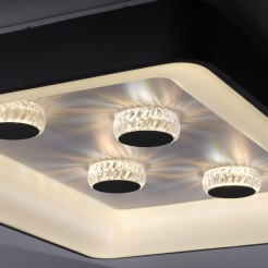 14385-18 VERTIGO LAMPA SUFITOWA CZARNY