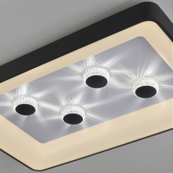 14385-18 VERTIGO LAMPA SUFITOWA CZARNY
