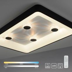 14385-18 VERTIGO LAMPA SUFITOWA CZARNY