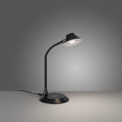 14414-18 PUCKI LAMPA STOŁOWA CZARNY