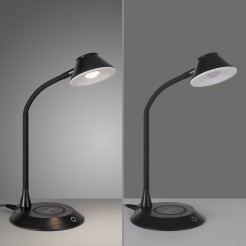 14414-18 PUCKI LAMPA STOŁOWA CZARNY