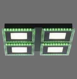 14511-18 ACRI LAMPA SUFITOWA CZARNY