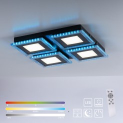 14511-18 ACRI LAMPA SUFITOWA CZARNY