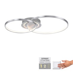 14540-95 ASMINA LAMPA SUFITOWA ALUMINIUM