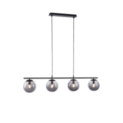 14604-18 BIG WIDOW LAMPA WISZĄCA CZARNY
