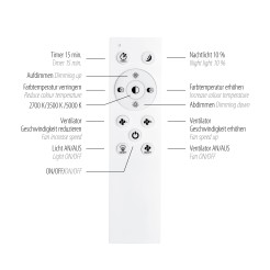 14643-16 FLAT-AIR LAMPA SUFITOWA BIAŁY
