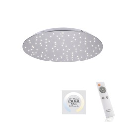 14673-55 SPARKLE LAMPA SUFITOWA STALOWY