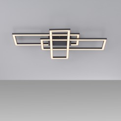 14697-18 IVEN LAMPA SUFITOWA CZARNY