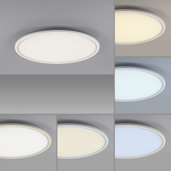14871-16 EDGING LAMPA SUFITOWA BIAŁY