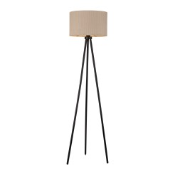 14894-39 DURO LAMPA PODŁOGOWA BEŻOWY/CZARNY