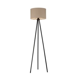 14894-39 DURO LAMPA PODŁOGOWA BEŻOWY/CZARNY