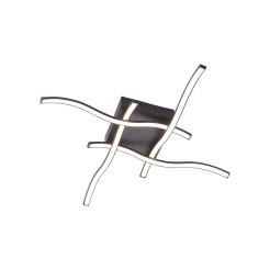 15131-18 WAVE LAMPA SUFITOWA CZARNY