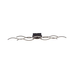15166-18 WAVE LAMPA SUFITOWA CZARNY