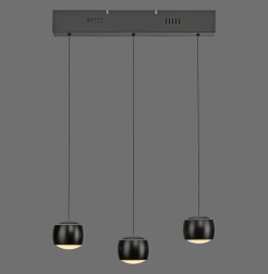 15261-18 BALLINI LAMPA WISZĄCA CZARNY