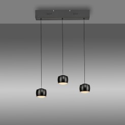 15261-18 BALLINI LAMPA WISZĄCA CZARNY