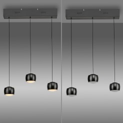 15261-18 BALLINI LAMPA WISZĄCA CZARNY