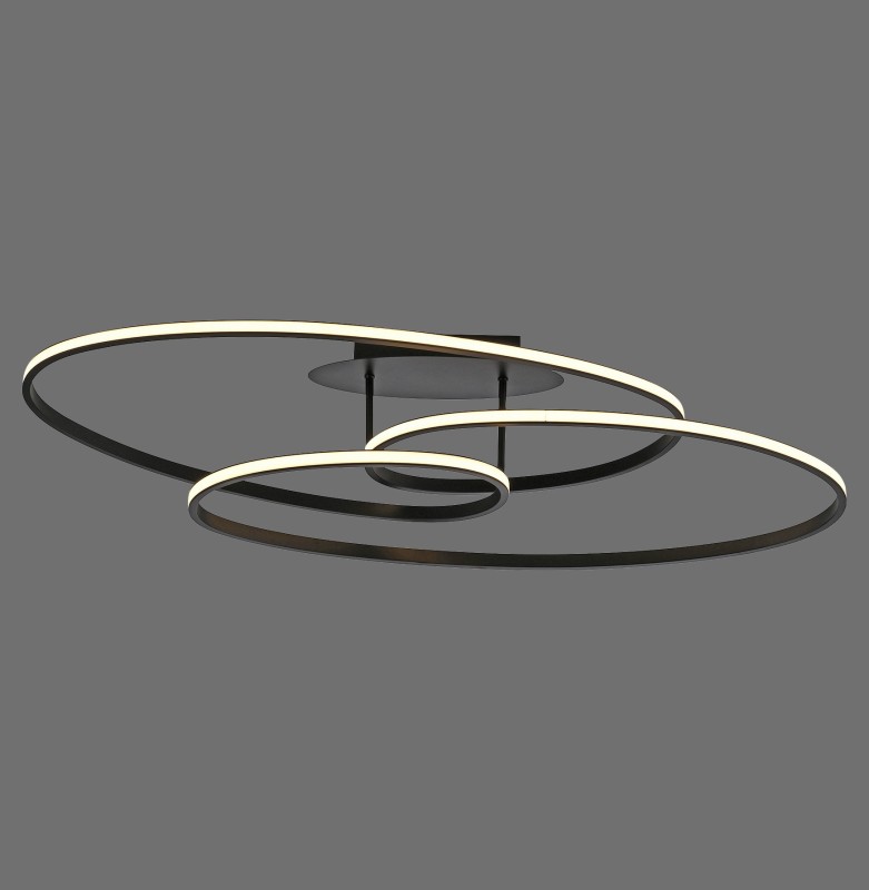 15321-18 LUMACA LAMPA SUFITOWA CZARNY