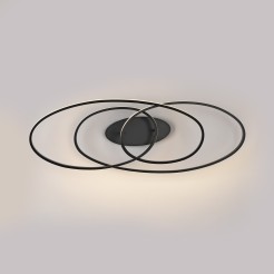 15321-18 LUMACA LAMPA SUFITOWA CZARNY